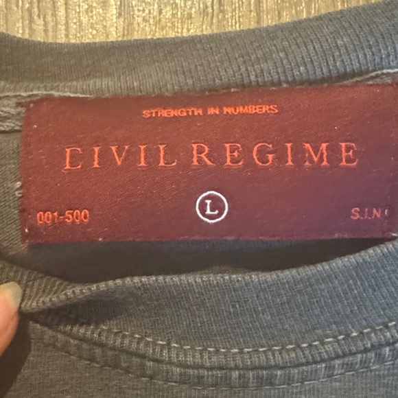 Civil regime Sin Tee - Picture 3 of 3